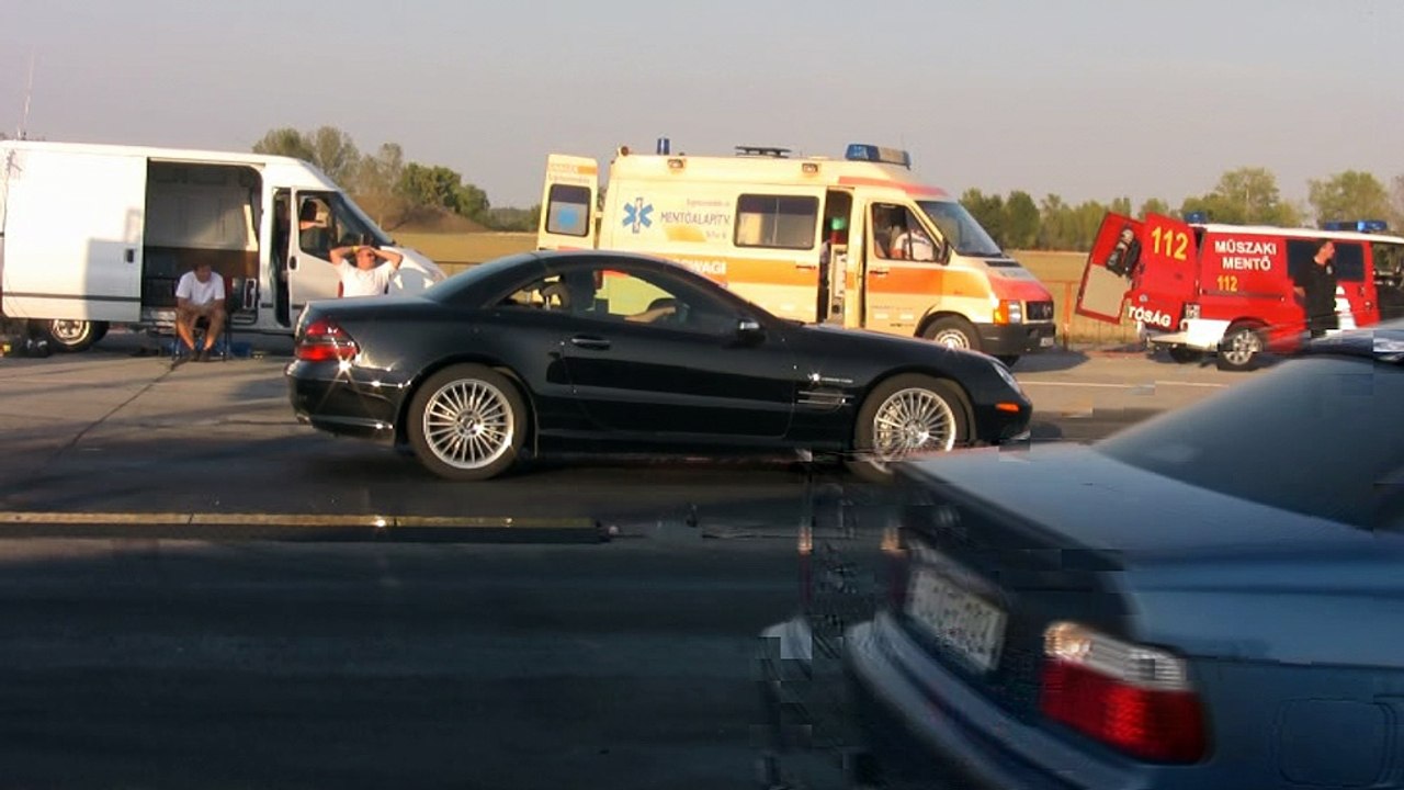 Mercedes SL55 Vs. BMW 3