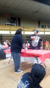 Вот уж чего я точно НИКОГДА не видел, так это соревнования по пощёчинам!))))