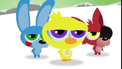 [Comic Animation] CUTE FNAF WORLD - The Big Fight Giant Snowman