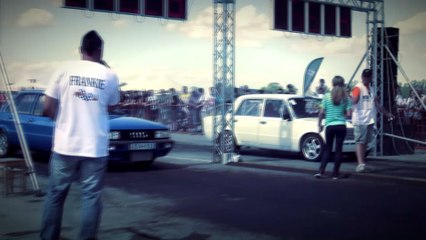Lada 2.8 V6 Vs. Audi 80 Quattro Turbo Drag Race HD