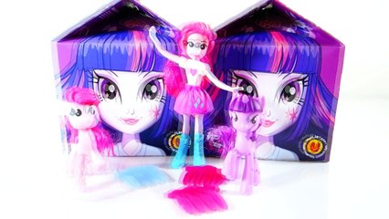 2015 My Little Pony Equestria Girls McDonalds Toys Pinkie Pie Twilight Applejack Fluttersh