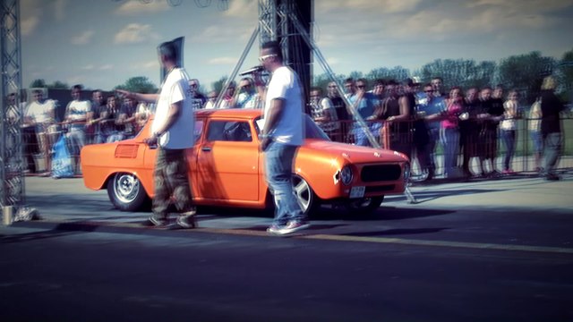 Skoda 100 With Audi V8 Motor Vs. Audi S2 Coupe Turbo HD