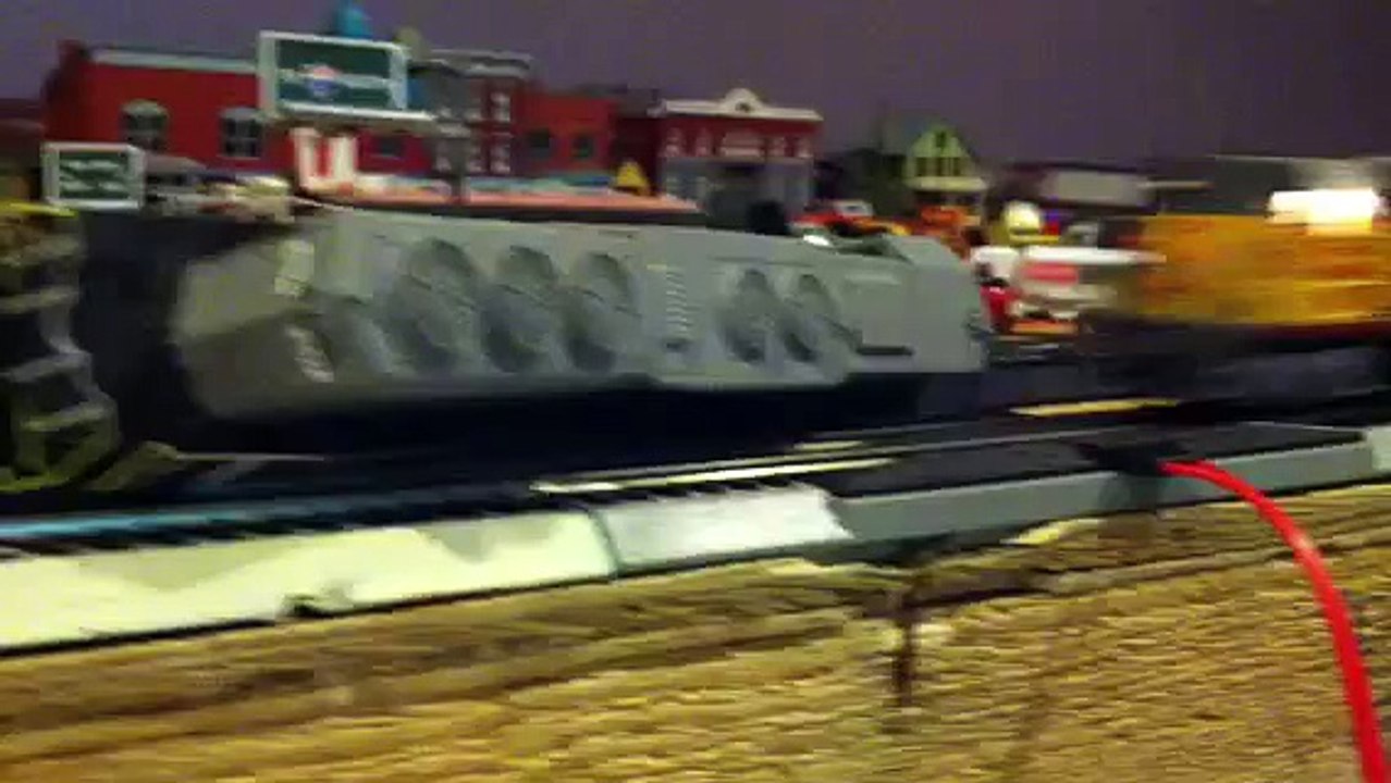 One of my Worst ho scale train crashes caught on camera
