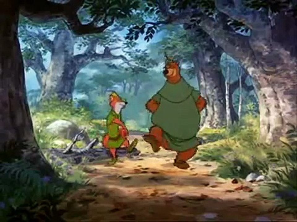Robin Hood and Little John (Disney Robin Hood)