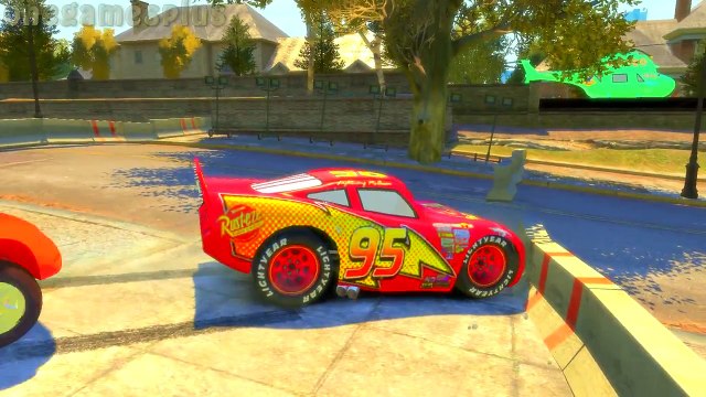 Baby Games - Nursery Rhymes Disney cars Lightning McQueen Drift Track Childrens Songs