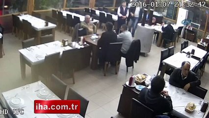 Mersin'deki hortum paniği kamerada