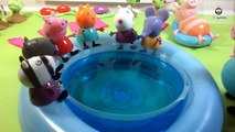 Игрушки Свинка Пеппа мультфильмы для детей из игрушек Новая серия в бассейне Peppa Pig Toy