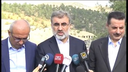 Bakan Yıldız: Ahtapot günlük 3 bin ton su çekiyor, aşağıda ise 12 bin ton su var