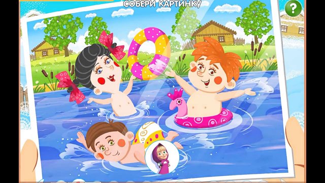 Мультик для самых маленьких Снегурочка в Новый Год Маша и медведь Cartoon Maiden in the New Year