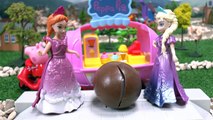 Peppa Pig Play Doh Ice Cream Surprise Eggs Magiclip Frozen Princess Anna Barbie Thomas & Friends