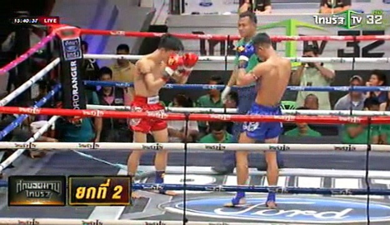 เด่นชุมพร ม.ราชภัฏจอมบึง Vs ยอดวิชิต เข้มมวยไทย  Denchumpon Vs Yodvichit, 13 February 2016