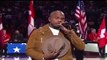 NBA All-Star Game Toronto (2016) NE-YO Sings 'The Star Spangled Banner' [HD]