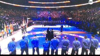 Ne-yo Singing the national anthem - NBA All-Star game 2016 -