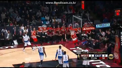 Welcome back, wade to lebron!! in 2016 NBA All-Star Game -