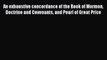 Download An exhaustive concordance of the Book of Mormon Doctrine and Covenants and Pearl of