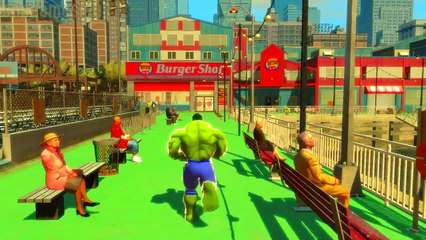 Frozen Elsa Spider Man Hulk Lightning McQueen Boost Chick Hicks Disney cars Nursery Rhymes