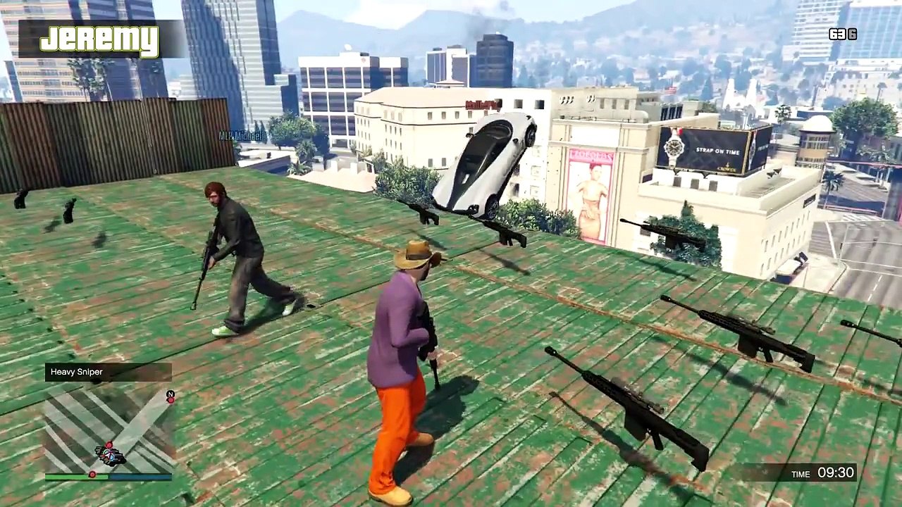 Lets Play - GTA V - Snipers VS Stunters 2