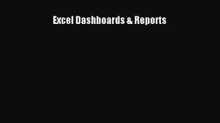 Read Excel Dashboards & Reports Ebook Free
