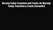 Read Nursing Today: Transition and Trends 8e (Nursing Today: Transition & Trends (Zerwekh))
