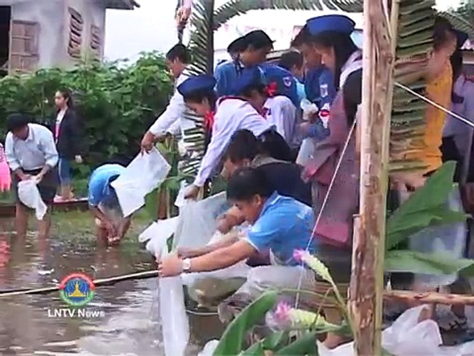 Lao NEWS on LNTV: Laos marks National Aquatic and Wildlife Day.16/7/2014
