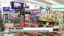 Korea's convenience stores post strong growth in 2015