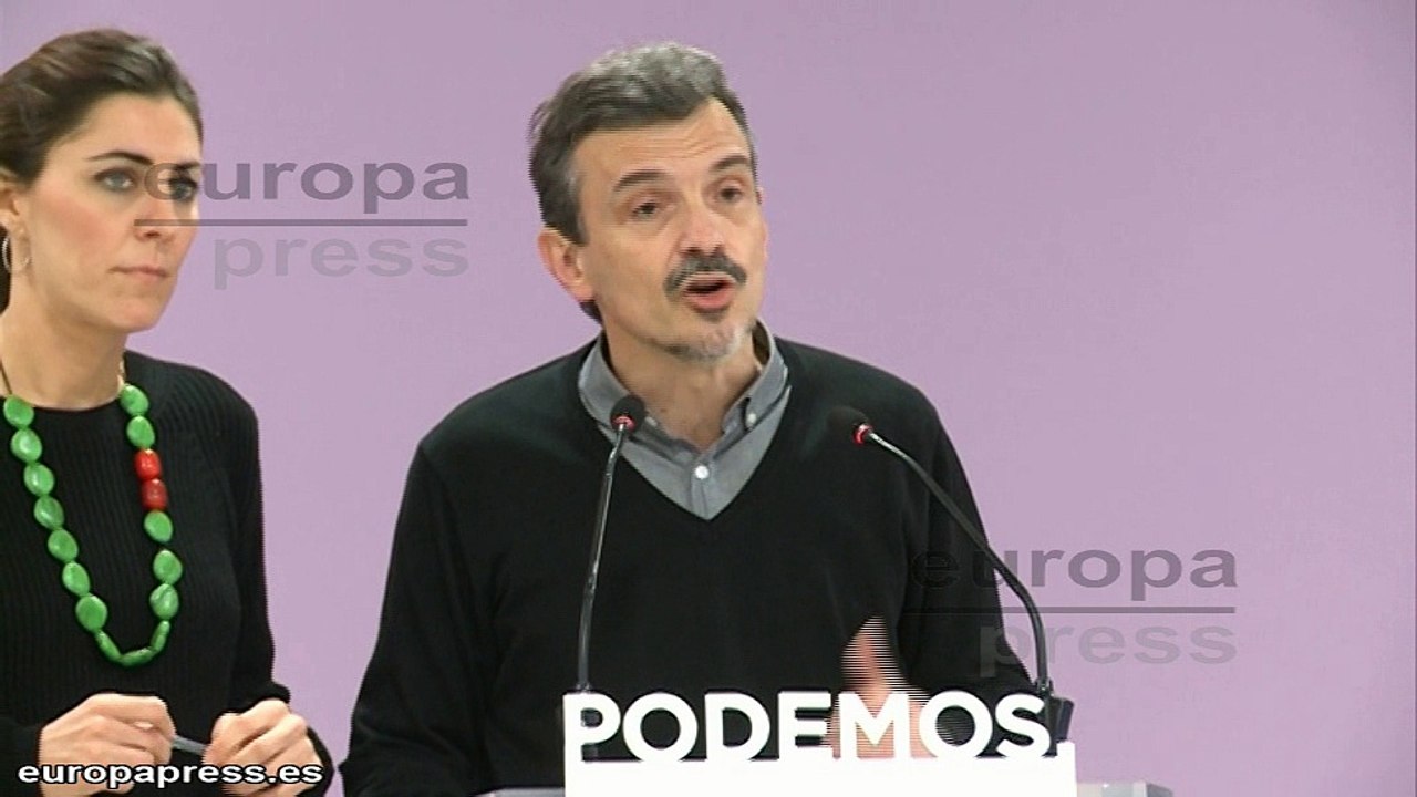 Podemos: "C's permite un gobierno corrupto"