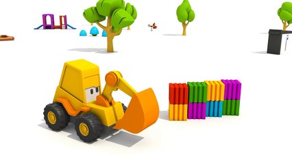 Eğitici çizgi film Ekskavatör Max Sürpriz yumurta Çekici Türkçe dublaj