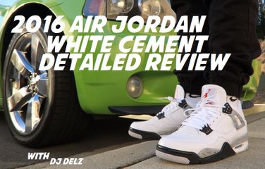 Air Jordan 4 White Cement 2016 Sneaker Review