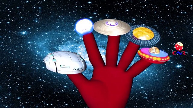 Finger Family Rhymes for Children UFO Cartoons | Aliens Finger Family Nursery Rhymes for C