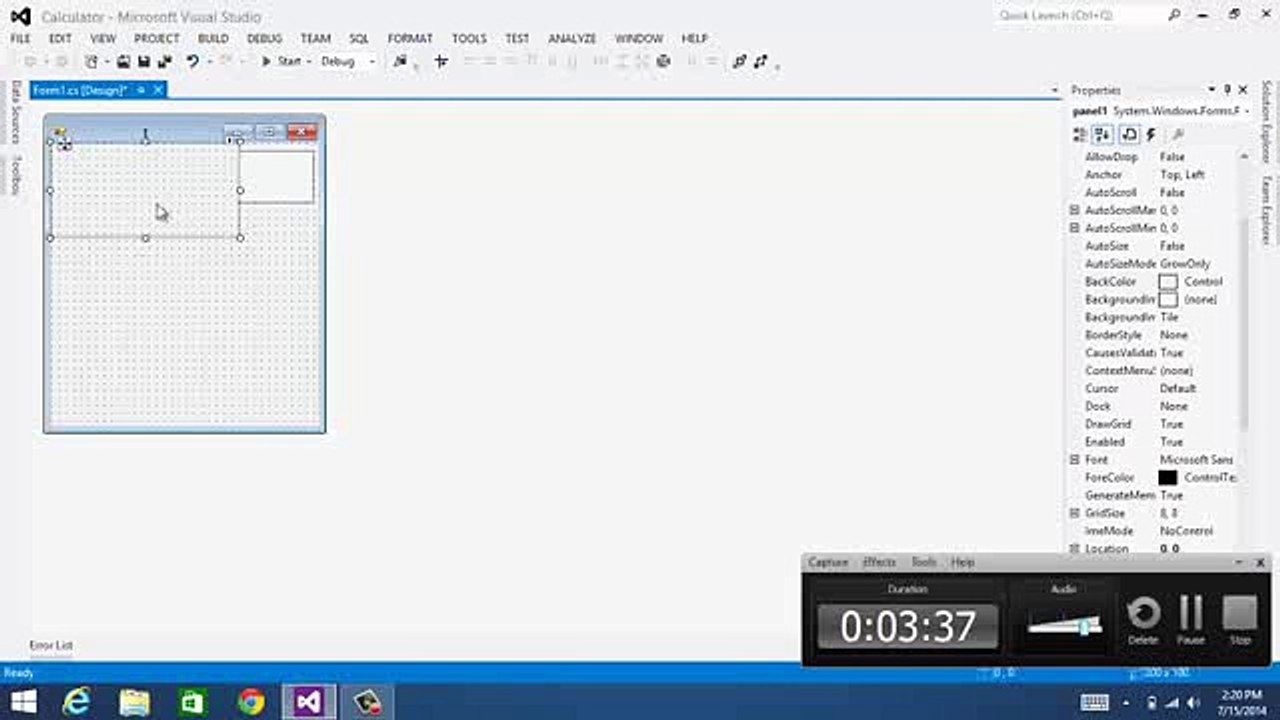 How To Make Basic Calculator - C#_clip2