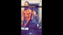 Fetty Wap & Alexis Sky Getting Comfy On Snapchat