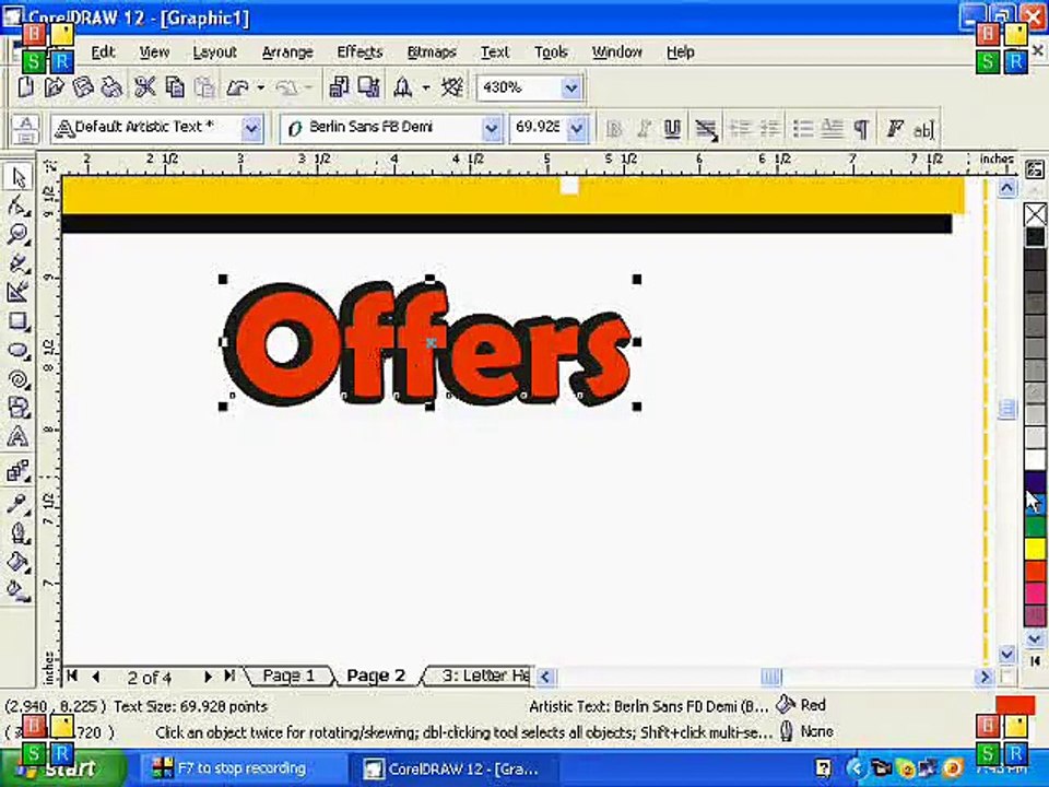 Corel Draw 12 Tutorial Urdu Part 7 By Sohail Murtaza