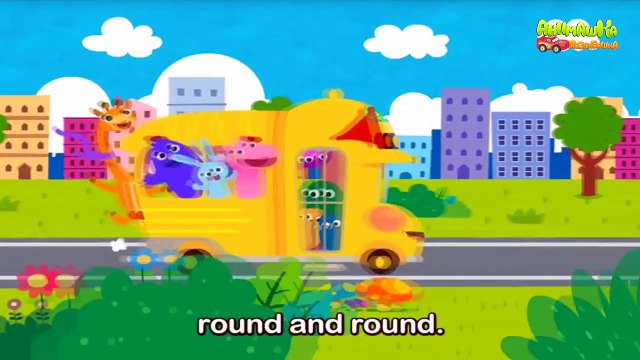 Мультики для детей. Детская песенка про автобус. Развивающие мультики для детей. Мультик п