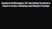 Read Commercial Mortgages 101: Everything You Need to Know to Create a Winning Loan Request