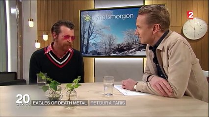 Eagles of Death Metal : avant son retour à Paris, le chanteur témoigne