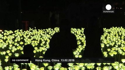 Lighting up love in Hong Kong