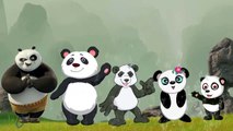 Panda Finger Family Rhymes | 2D Cartoon Nursery Rhymes | Top Children Preschool Songs