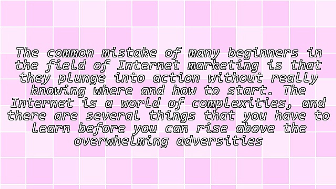Internet Marketing - Helpful Tips