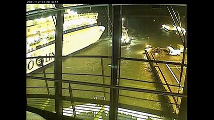 Tugboat Saves Ship From Crashing