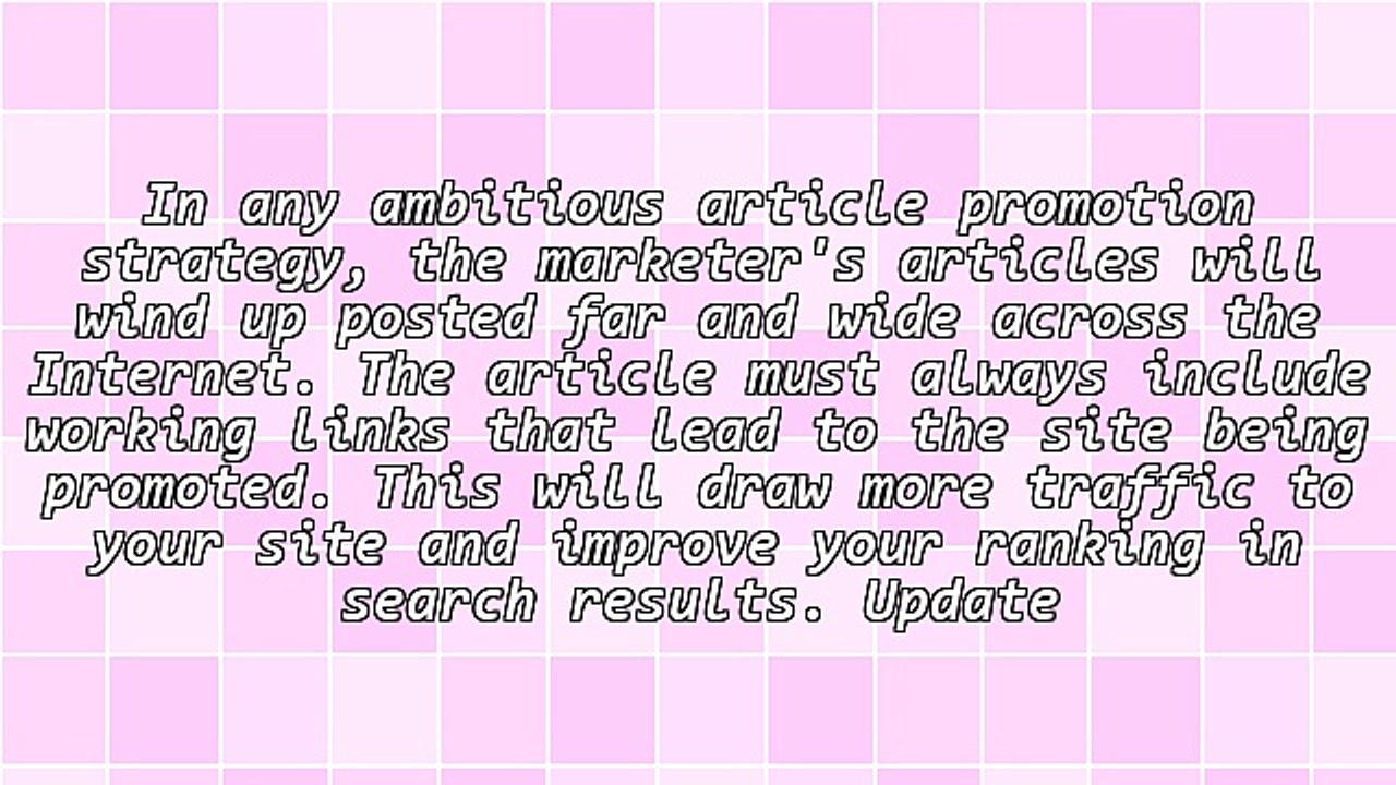 How To Market Articles Like An Expert