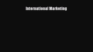 [PDF] International Marketing Read Online