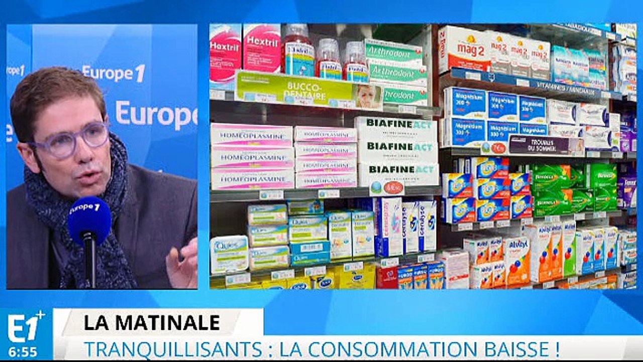 Tranquillisants : la consommation baisse !