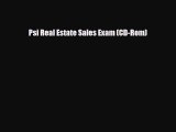 Download Psi Real Estate Sales Exam (CD-Rom) PDF Book Free
