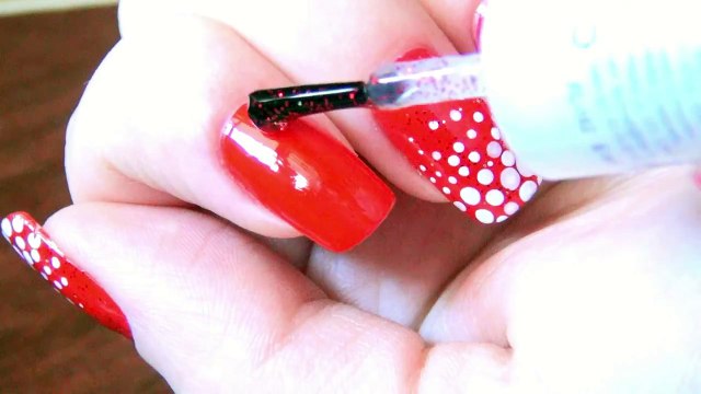 Новогодний маникюр - New Year manicure