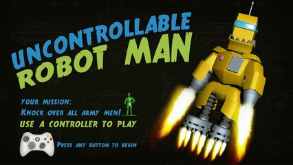 Uncontrollable Robot Man LDJAM