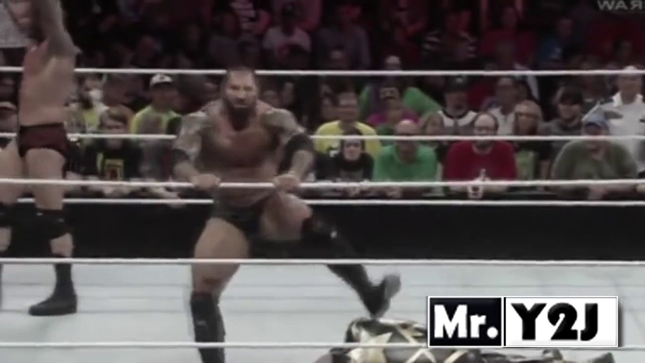 WWE Batista Scream Fail - WWE Funny Moment 2016