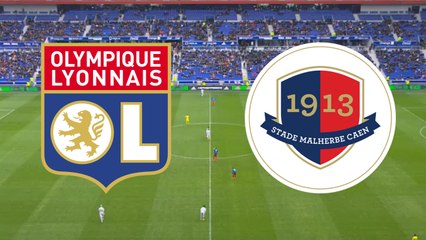 Le résumé du match Lyon - SMCaen