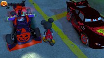 Halloween Disney cars Chick Hicks & Vampire Lightning McQueen Children Songs Nursery Rhyme