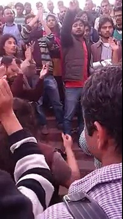 JNU is more Nationalist then anyone of you Sanghi Brigade. JNUSU President Speech