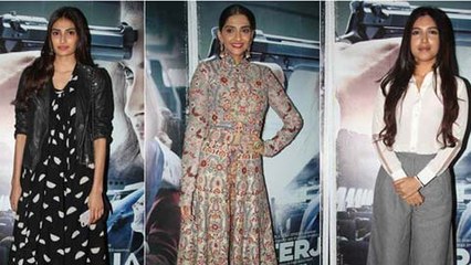 Sonam Kapoor's Neerja Celebrity Screening | Celeb Review